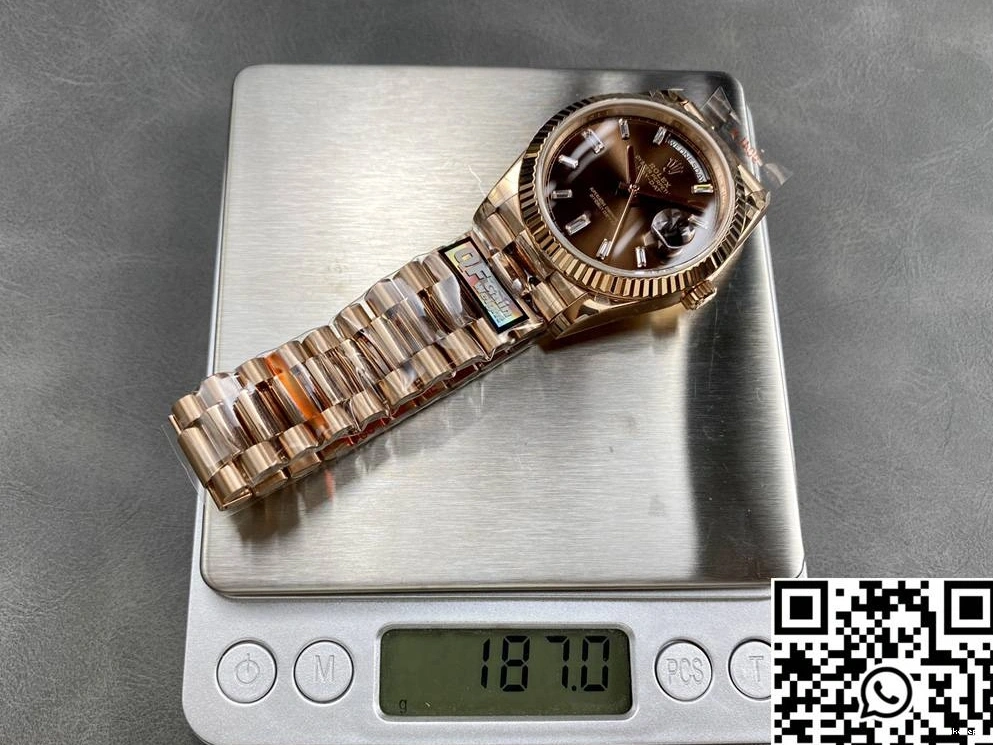 Factory v5 Chocalate Day QF Dial Steel Date Rolex M228235-0003 Tungsten 1220